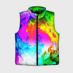 Женский жилет Неоново кислотный огонь