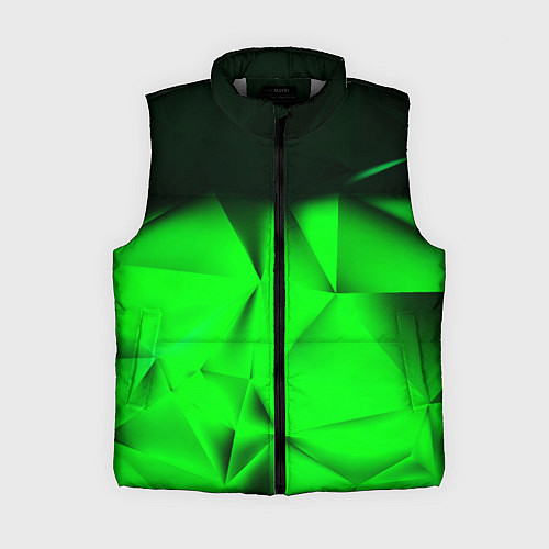 Женский жилет Кислотная абстракция кубы / 3D-Светло-серый – фото 1