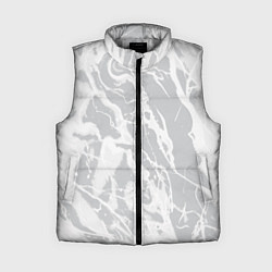 Женский жилет Светлый серый абстракция