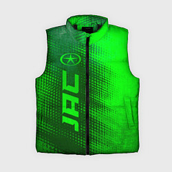 Женский жилет JAC - green gradient по-вертикали, цвет: 3D-черный