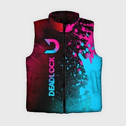 Женский жилет Deadlock - neon gradient по-вертикали