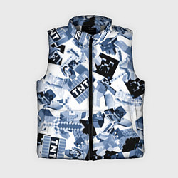 Женский жилет Персонажи из игры Майнкрафт