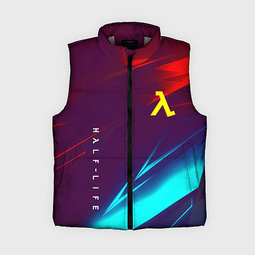 Женский жилет Half life stripes neon / 3D-Светло-серый – фото 1