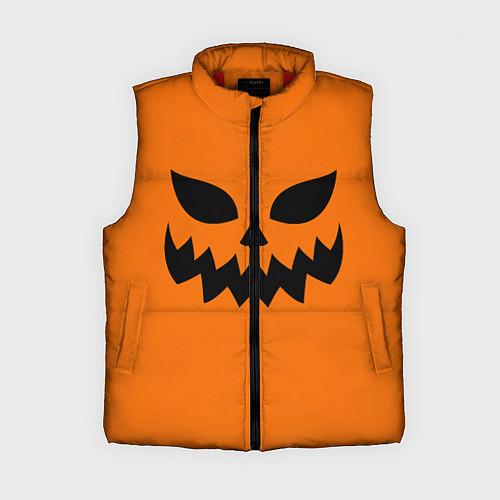 Женский жилет Злая тыква верх / 3D-Красный – фото 1