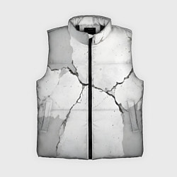 Женский жилет Растрескавшийся бетон