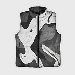 Женский жилет Камуфляж темный, цвет: 3D-черный