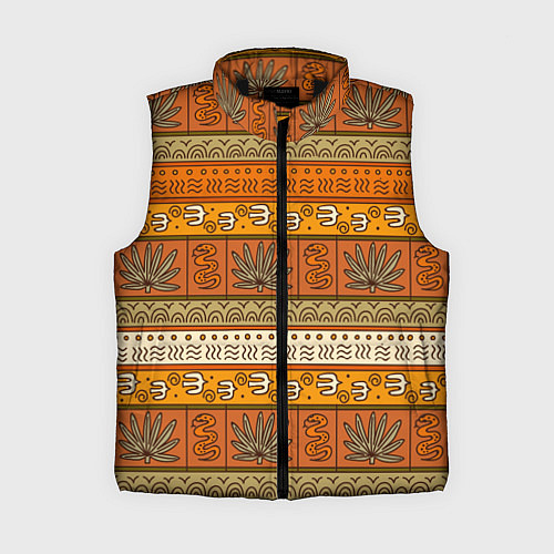 Женский жилет В африканском стиле / 3D-Черный – фото 1