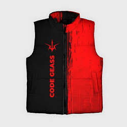 Женский жилет Code Geass - red gradient по-вертикали