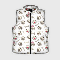 Женский жилет Черепки