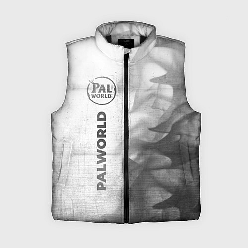 Женский жилет Palworld - white gradient по-вертикали / 3D-Черный – фото 1