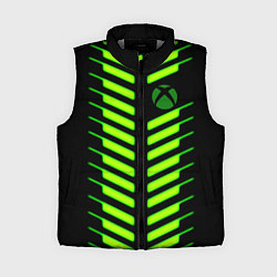 Женский жилет Xbox green line