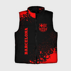 Женский жилет Barcelona - red gradient вертикально