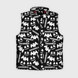 Женский жилет Marshmello pattern music