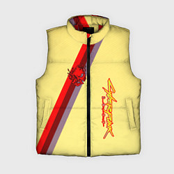Женский жилет Samurai geometry steel, цвет: 3D-красный