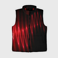 Женский жилет Оптическая молния