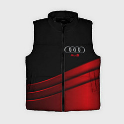 Женский жилет AUDI carbon metal, цвет: 3D-черный