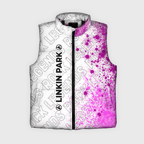 Женский жилет Linkin Park 2024 rock legends по-вертикали / 3D-Черный – фото 1