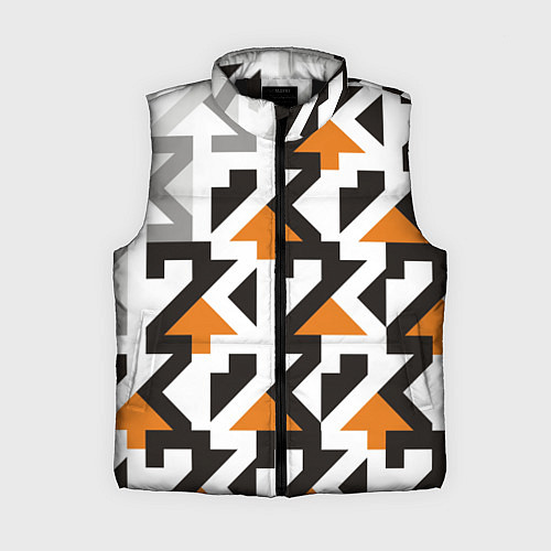 Женский жилет Паттерн-23 / 3D-Черный – фото 1
