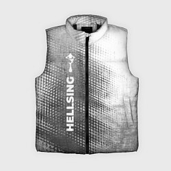 Женский жилет Hellsing - grey gradient по-вертикали