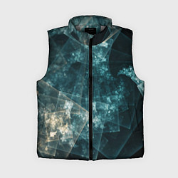 Женский жилет Абстрактный космос геометрия