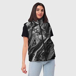 Женский жилет Чернила, цвет: 3D-черный — фото 2