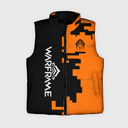 Женский жилет Warframe текстура, цвет: 3D-черный