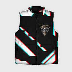 Женский жилет Baldurs Gate geometry glitch, цвет: 3D-светло-серый