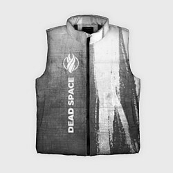 Женский жилет Dead Space - grey gradient по-вертикали