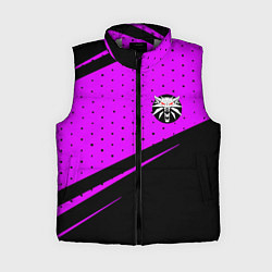 Женский жилет The Witcher geometry, цвет: 3D-светло-серый