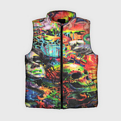 Женский жилет Кислотные рисунки психоделика