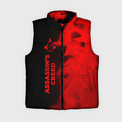 Женский жилет Assassins Creed - red gradient по-вертикали