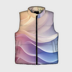 Женский жилет Текстура с градиентом волны
