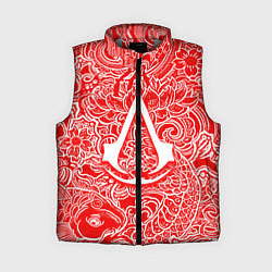 Женский жилет Assassins Creed shadows, цвет: 3D-светло-серый