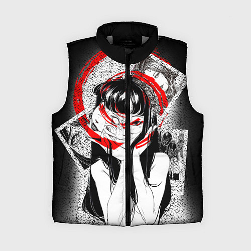 Женский жилет Uzumaki / 3D-Светло-серый – фото 1