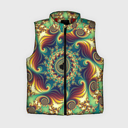 Женский жилет Оптический узор текстура