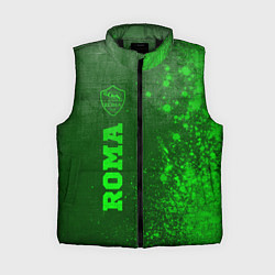 Женский жилет Roma - green gradient по-вертикали, цвет: 3D-черный