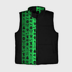 Женский жилет Новогодние узоры