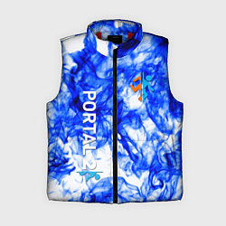 Женский жилет Portal 2 flame blue, цвет: 3D-красный