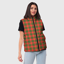 Женский жилет Шотландский уют, цвет: 3D-красный — фото 2