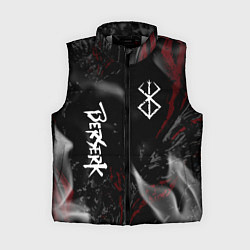 Женский жилет Берсерк - пламя, цвет: 3D-светло-серый