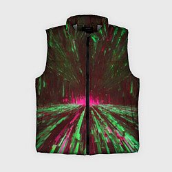 Женский жилет Абстрактный путь в розовый портал