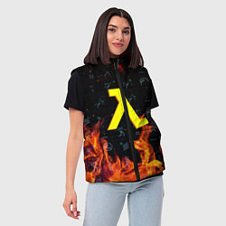 Женский жилет Half life fere steel, цвет: 3D-черный — фото 2