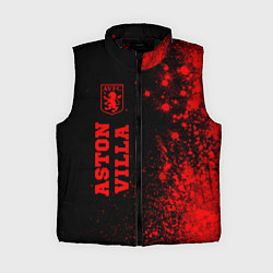 Женский жилет Aston Villa - red gradient по-вертикали