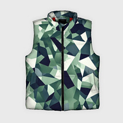 Женский жилет Геометрический камуфляж