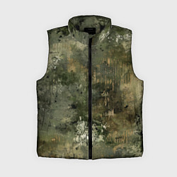Женский жилет Камуфляж с потертостями