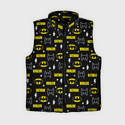Женский жилет Бэтмен узор