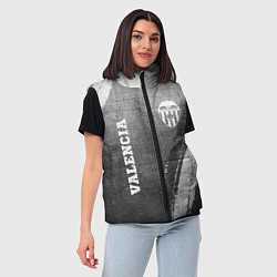 Женский жилет Valencia - grey gradient вертикально, цвет: 3D-черный — фото 2