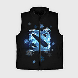 Женский жилет Dota 2 - ice, цвет: 3D-черный
