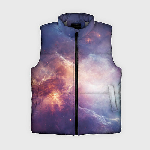 Женский жилет Туманности космоса / 3D-Светло-серый – фото 1