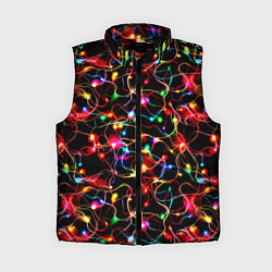 Женский жилет Новогодние гирлянды